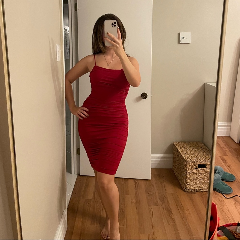 FashionNova Red Dress